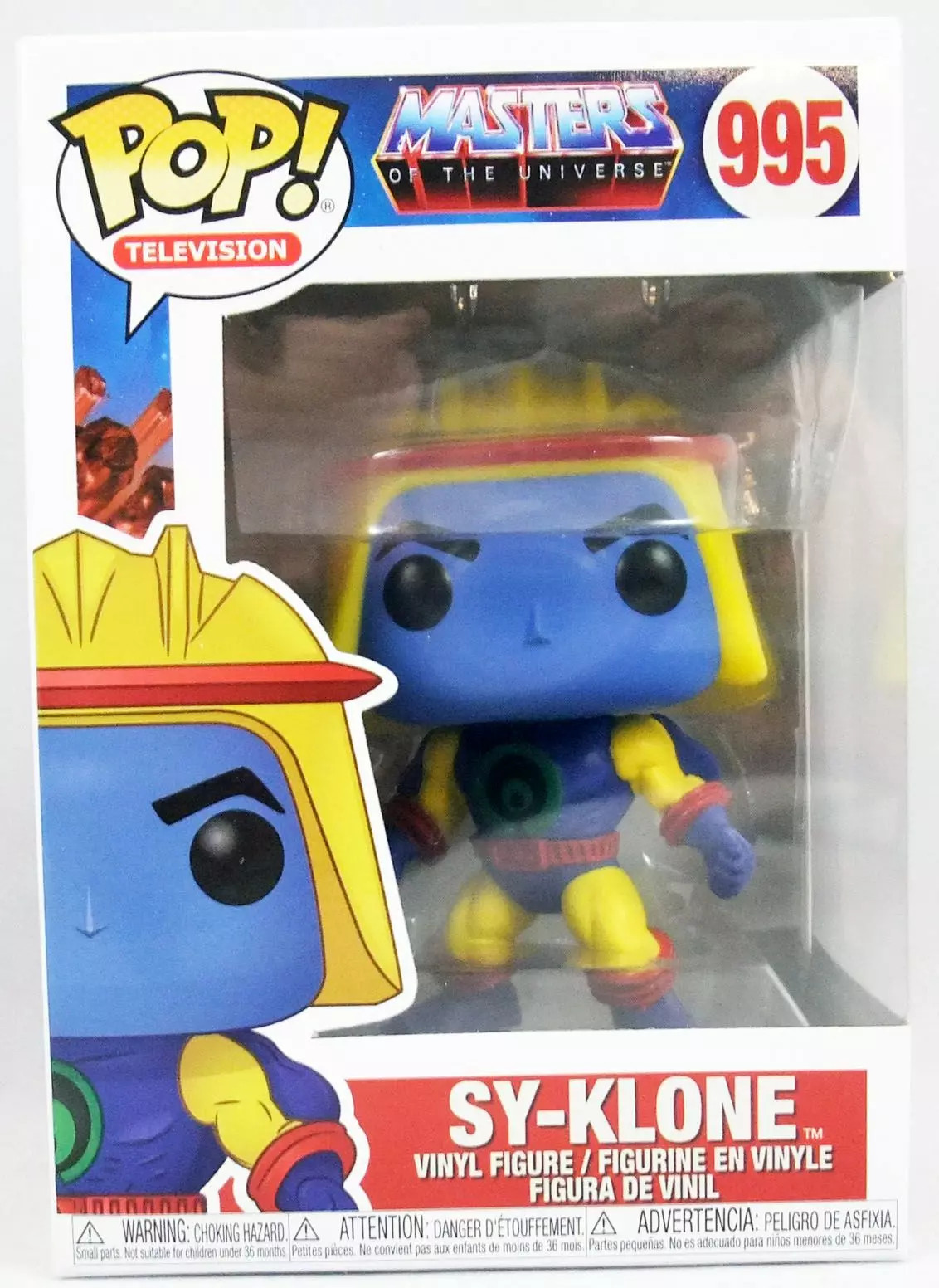 Sy-Klone Funko POP 995 Figurine Maîtres de l'Univers aux Couleurs Rétro