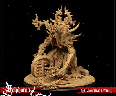 Belpharon 28mm Sci-Fi Grimdark Monster Trench Crusade Rollenspiel Dark Souls