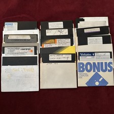 Commodore 64 5.25" Disks LOT Of 12 B3658