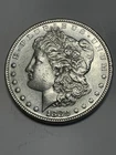 1880 S Morgan Silver Dollar About Uncirculated Plus