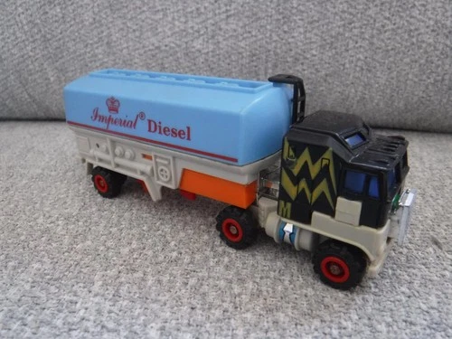 Dynabot/Moto-Bot IMPERIAL DIESEL OIL TANKER transforming truck Zee/MC Toys 1985