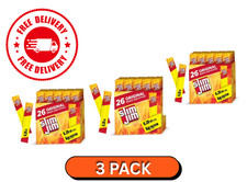 Slim Jim Original Meat Sticks Snack Size 26 Ct Per Box 0.28 Oz Pack of 3