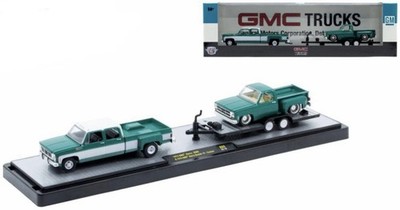 M2 MACHINES 1973 GMC SIERRA 3500 DUALLY & 1976 GMC SIERRA GRANDE