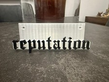 reputation Vinyl & CD Wall Holder - Taylor Swift Inspired | Black Album Display