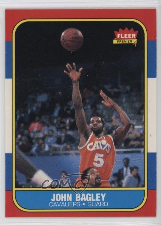 1986-87 Fleer John Bagley #5 8d4