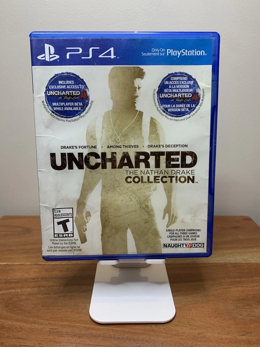 Uncharted The Nathan Drake Collection - PS4 - Excellent état, Boîte & Notice Incluses