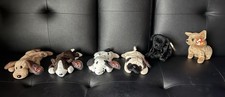 NWT Vintage Ty Beanie Babies-Lot of 6 DOGS Original Owner