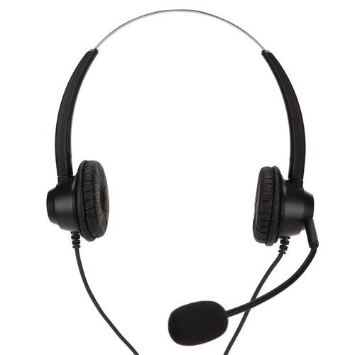 H360D‑RJ9MV RJ9 Office Headset Binaural Telephone Headset With Adjustable Sp Hot - Zdjęcie 11 z 22