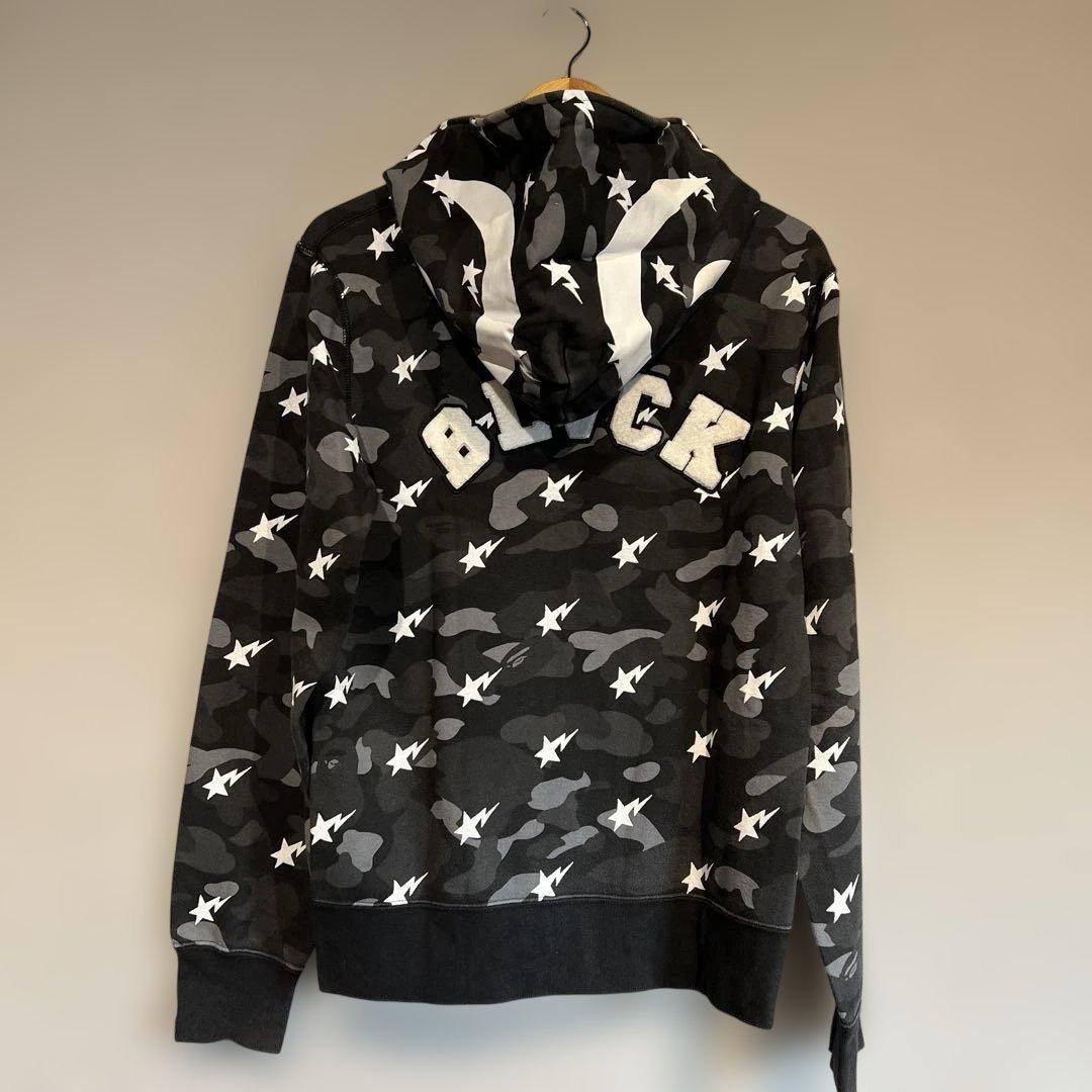 BAPE × BLACK SCALE HOODIE L 310644