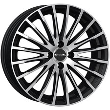 CERCHIO IN LEGA MAK FATALE PER OPEL CORSA-F 7X17 4X108 ICE BLACK YU5