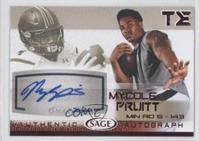 2015 Sage Auto 20/40 MyCole Pruitt #A41 Auto 2b2