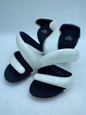 Julian Hakes Mojito White Ladies EU35 22.5cm Female heel Shoes pumps