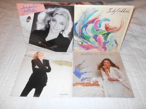Judy Collins Fires Of Eden Sanity and Grace Trust Your Heart Times Lives LPs Lot
