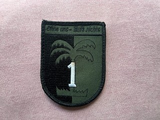 !!! BUNDESWEHR !!! PATCH MIT KLETT !!! 1./PANZERGRENADIERBATAILLON 33 !!!