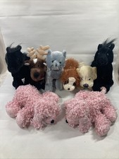 Ganz Webkinz Cat, Stallion, Yellow Lab  Pink Poodle Stuffed Animals No Codes.