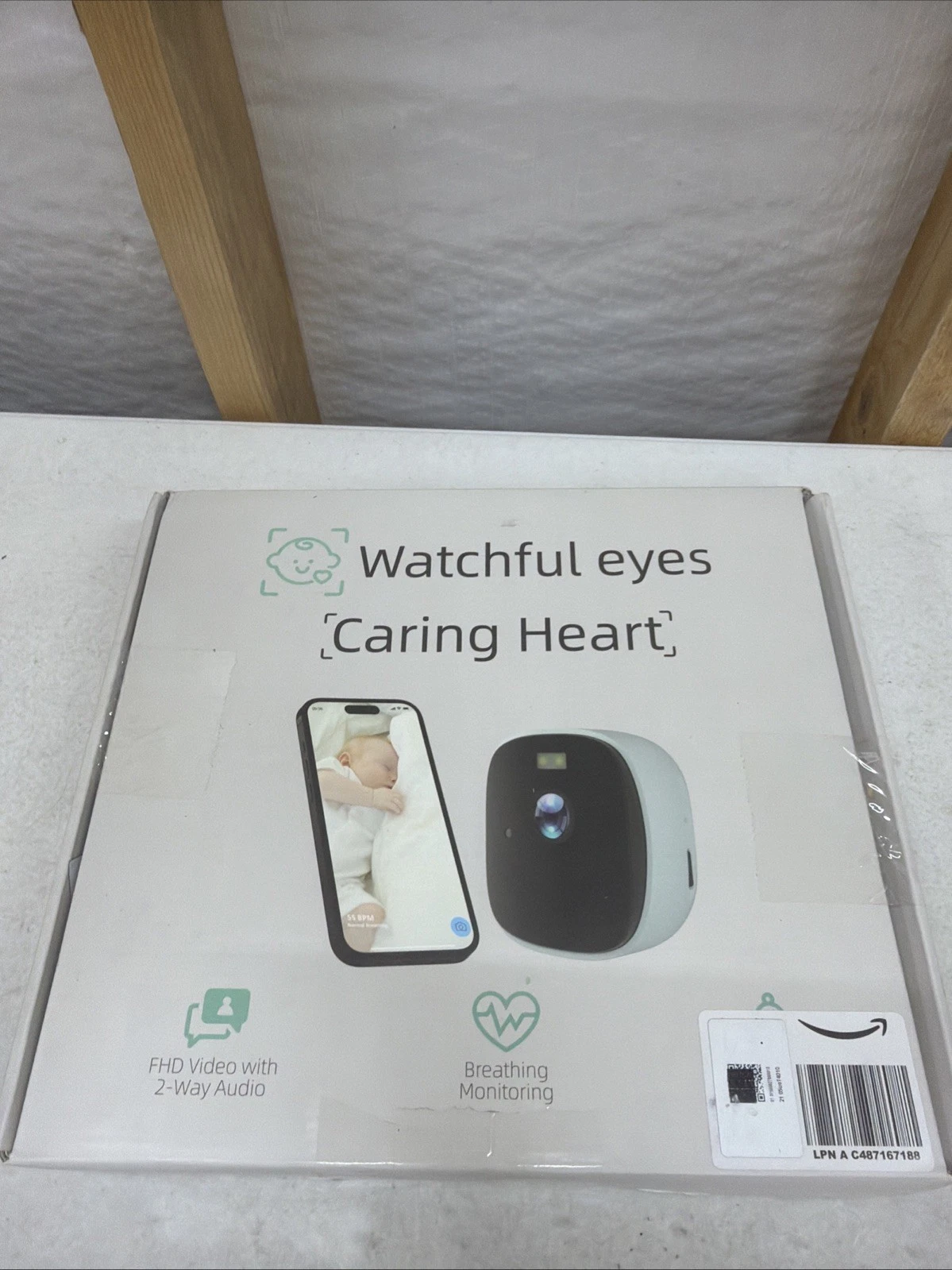 Instababy Smart Baby Monitor with Floor Stand-T1-BM