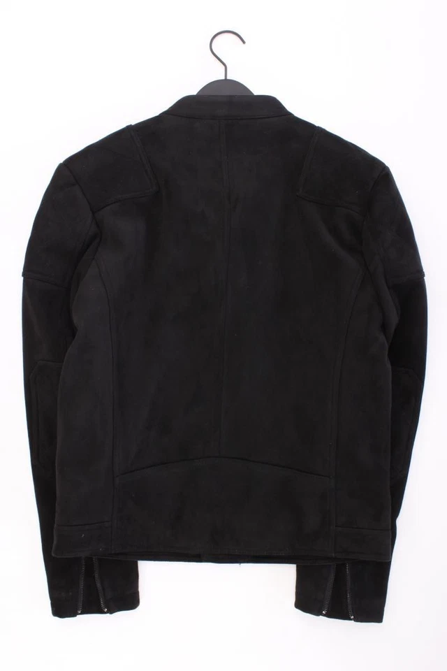 Guess Übergangsjacke Classic Jacke für Herren Gr. 50, M schwarz aus Polyurethan - Bild 3 von 4