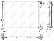 Radiateur Chrysler 300C