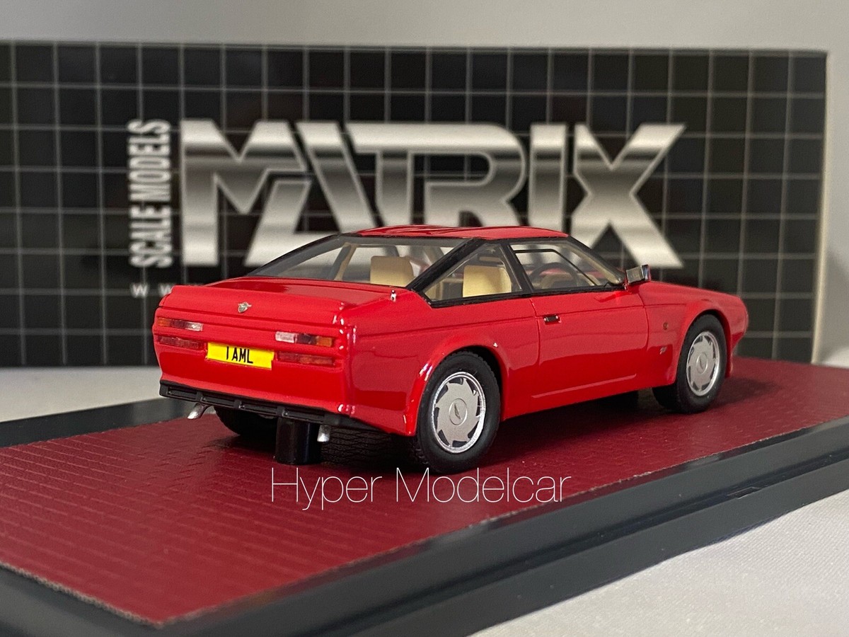 Matrix Scale Models Mx40108-101 Aston Martin - V8 Zagato 1986 - Rouge