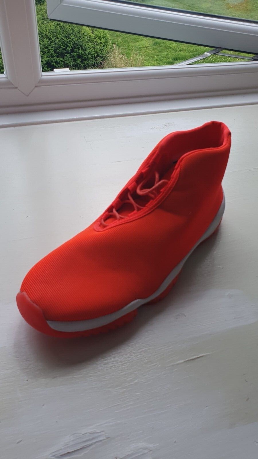 Nike Air Jordan Future UK 12 INFRARED 23-WHITE REFLECTIVE 2014 *Rare* image 7
