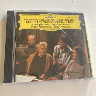 Beethoven: Tripelkonzert/Egmont, Coriolan, Fidelio mutter/Zeltser-CD-1980