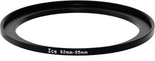 ICE 82mm to 95mm Step Up Ring Filter/Lens Adapter 82 Male 95 Female