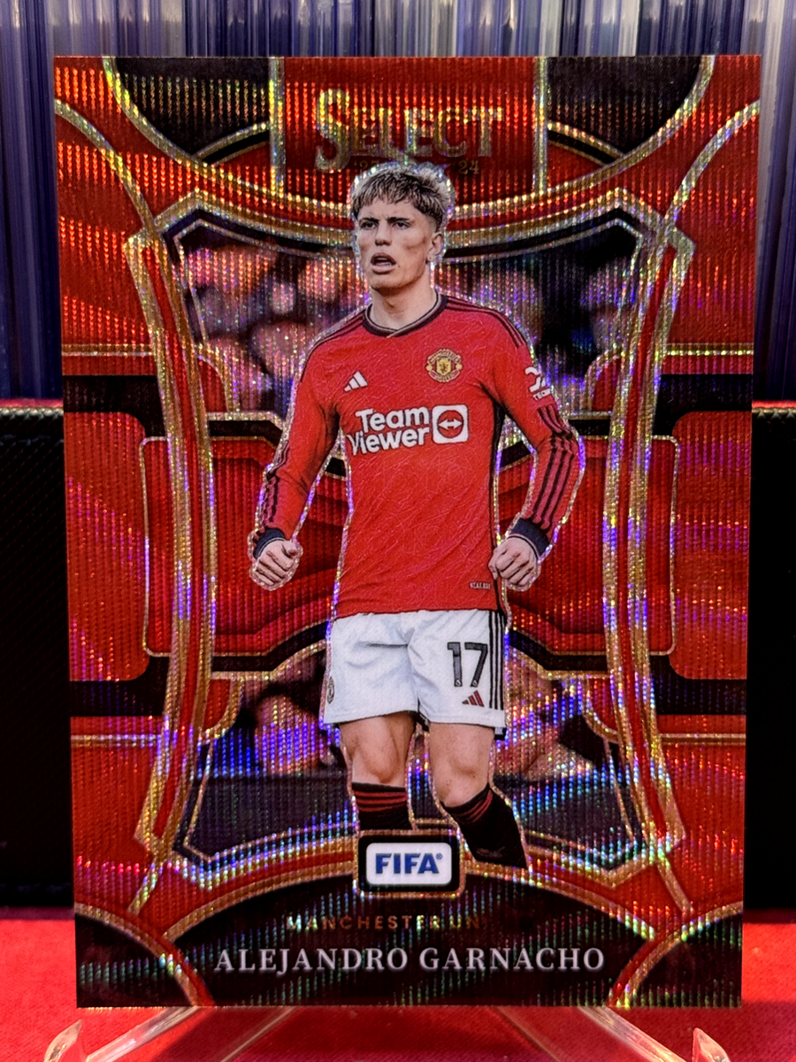 2023-24 Panini Select ALEJANDRO GARNACHO 117/149 Red Wave