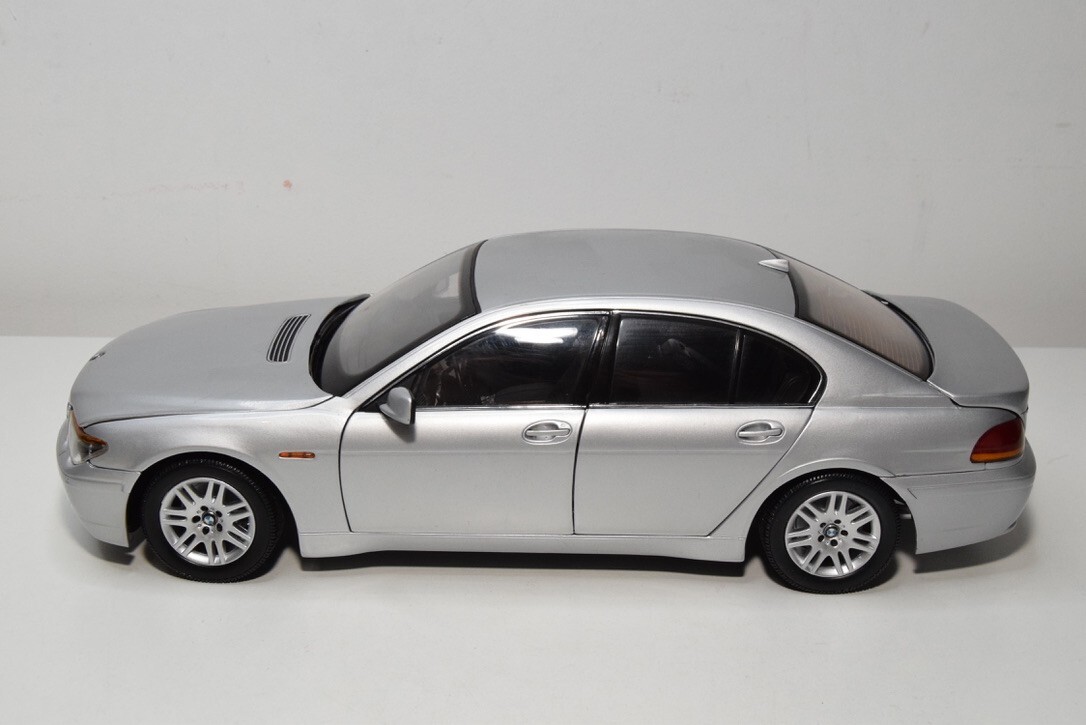 B69 1:18 KYOSHO BMW X5 7ER 7 SERIES 745i MET. GREY FAIR COND. | eBay