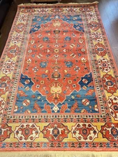 Vintage Karastan WOOL Carpet Rug Williamsburg #553 Turkish Church 6x9 CLEAN EXC