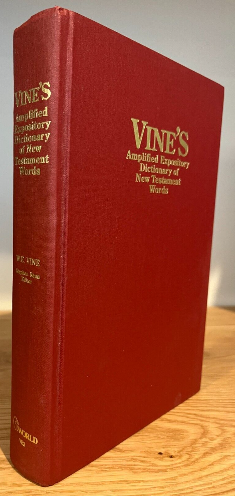 Vine's Amplified Expository Dictionary of New Testament Words (1990,  Hardcover) for sale online | eBay