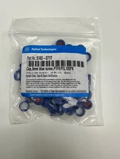 Agilent 5182-0717 Blue screw caps  100/PK