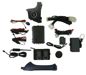 EasyGO AM-ACC-B536P Smart Key Remote Start and Alarm System with Royal Blue P...