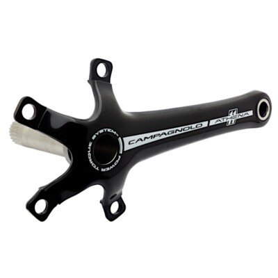 新品Campagnolo Athena 11速 クランク 53/39 172.5 New Campagnolo Athena 11 Speed Black Right Crank Arm 172.5mm
