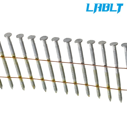 LABLT 3600Pcs Siding Nails 2Inch 15 Degree Collated Wire Coil Full Round Head - Picture 8 of 8