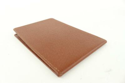 Louis Vuitton Brown Taiga Leather Card Holder ID Wallet case  display picture 1