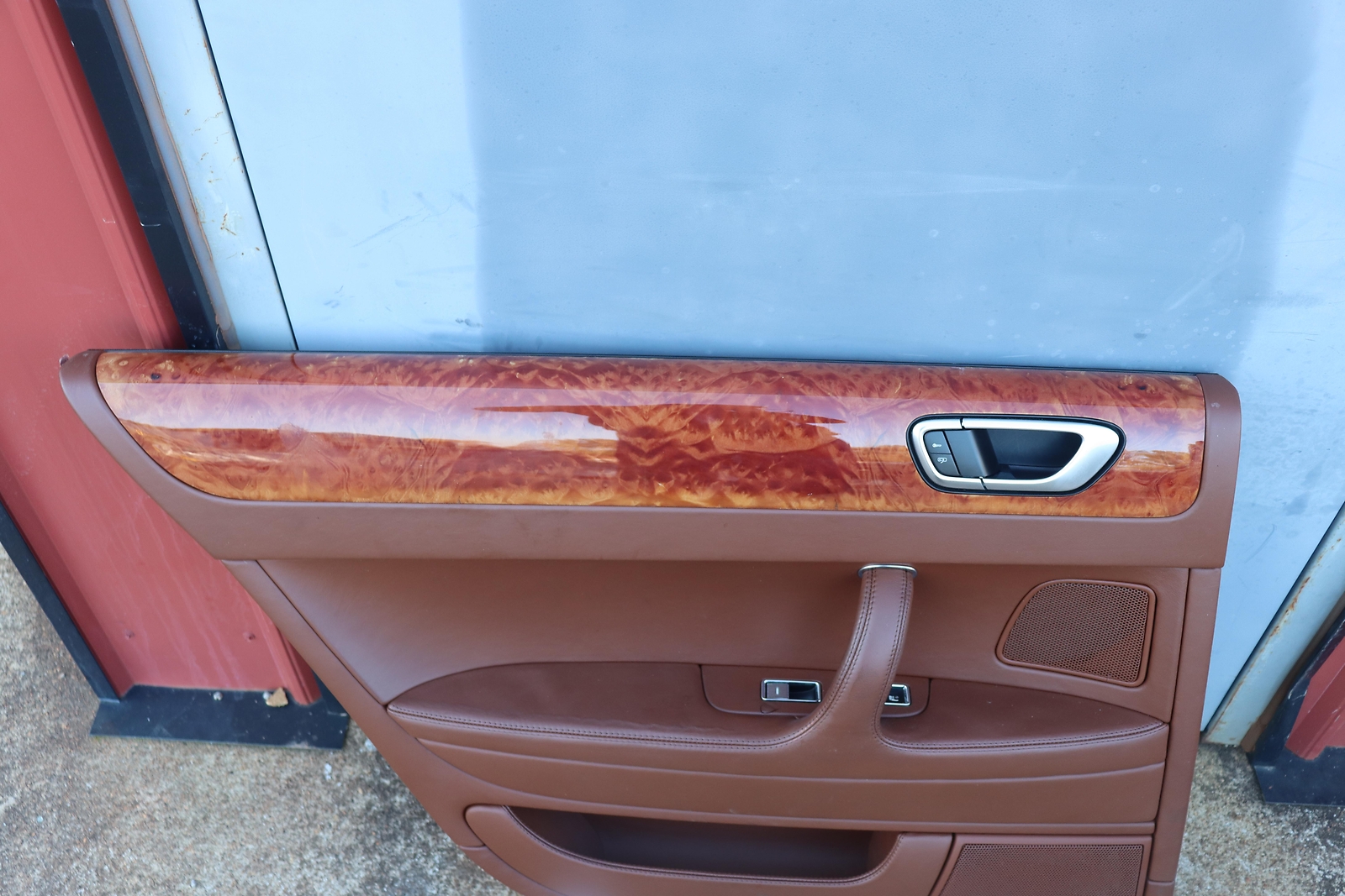 2006-2012 BENTLEY CONTINENTAL REAR LEFT SIDE INTERIOR DOOR PANEL COVER OEM