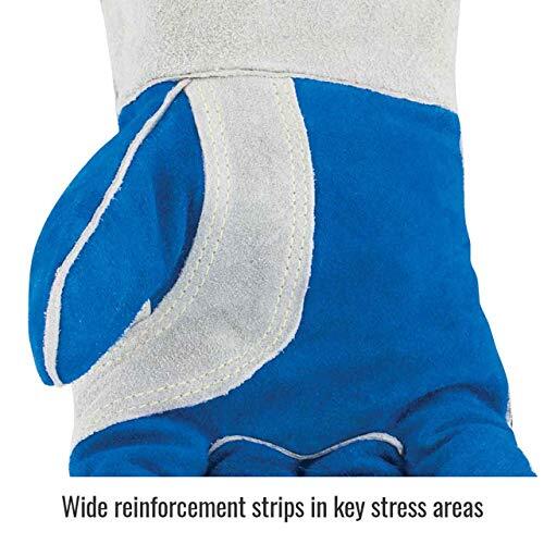 Revco 320, BSX komfortabel gefütterte Rindsleder Stick Schweißhandschuhe, groß - Bild 4 von 5