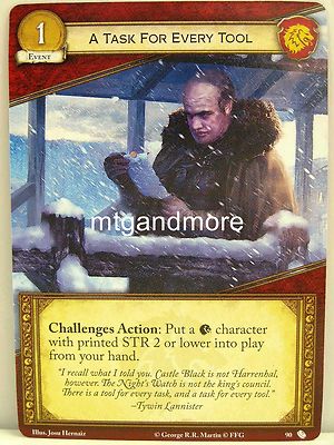 A Game of Thrones 2.0 LCG - 1x #090 A Task For Every Tool - Oberyn's Revenge