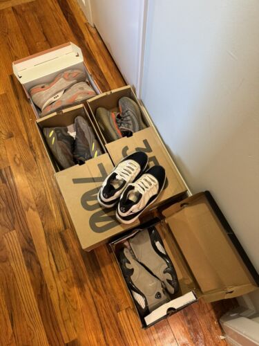 Nike Air Jordan 1 2 3 4 5 6 7 8 9 Adidas Yeezy Bundle x5 Pairs (Beluga, Concord) - Picture 1 of 12
