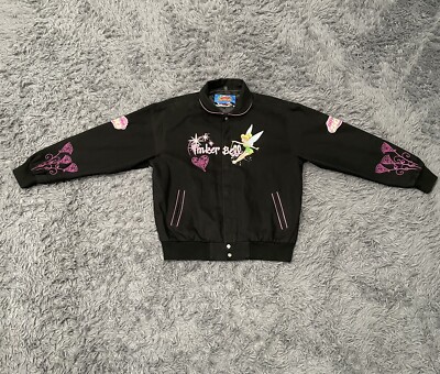 Tinker-Bell Jacket JH Design Rare Vintage Daytona 500 NASCAR L