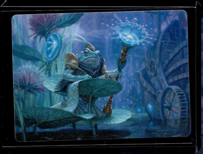 Dour Port-Mage - 5 - Art Card - BLB - NM - MTG