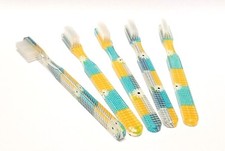 10-PACK Summer Daisy FUN Vintage Designer Toothbrush NEW