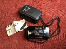 Olympus Weatherproof Infinity Twin Lens 35mm 70mm Stylus Film Camera TESTED READ