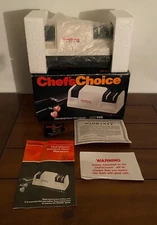 Chef’s Choice Diamond Hone Knife Sharpener Professional Heavy Duty #110 MIB