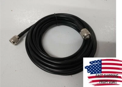 GPS Antenna Cable 20' Ft Feet Length Fits Trimble Ag Leader Globe Ag15