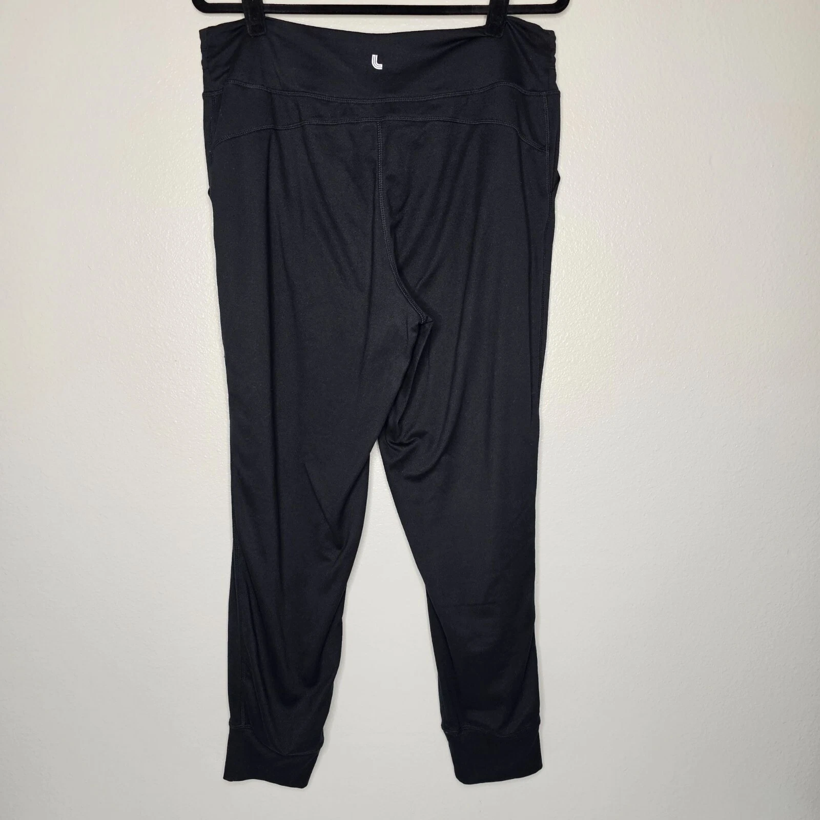 lole half moon jogger drawstring pockets pants