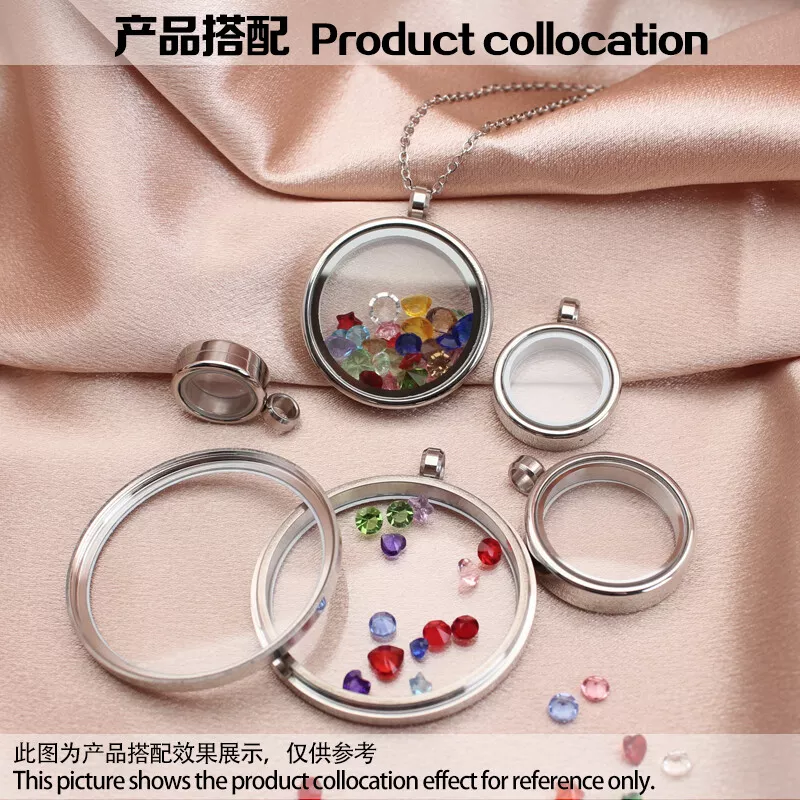 Glass sale memory locket