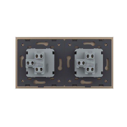 LIVOLO Wippe Glas Lichtschalter Steckdosen Taster Dimmer Kreuz-/ Wechselschalter - Bild 83 von 192