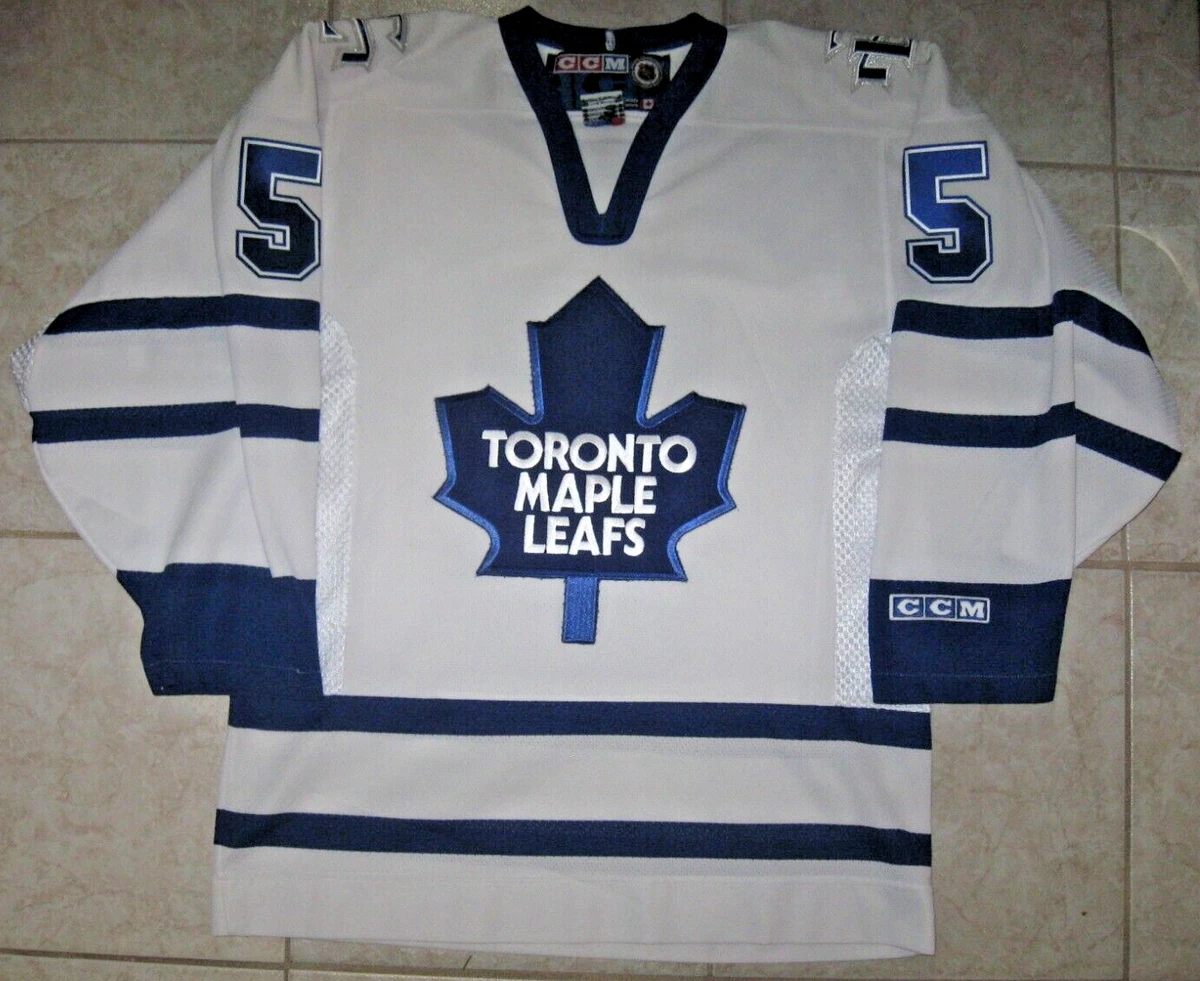 5 Bill BARILKO Toronto MAPLE LEAFS Off. Lic. CCM Jersey Size Men s S