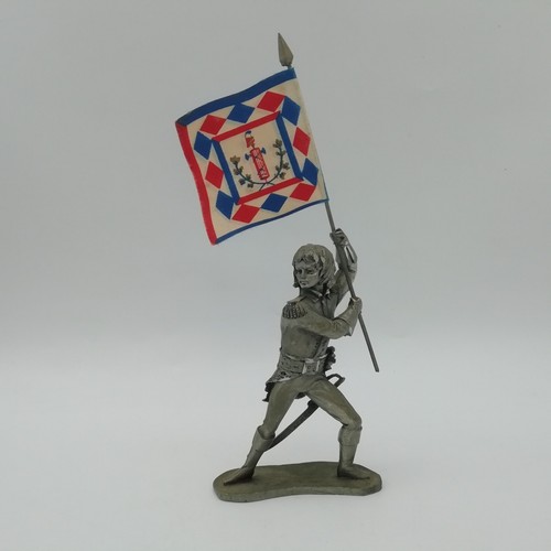 Figurine En étain Les Étains Du Prince - Le Pont D'Arcole - Cavalier